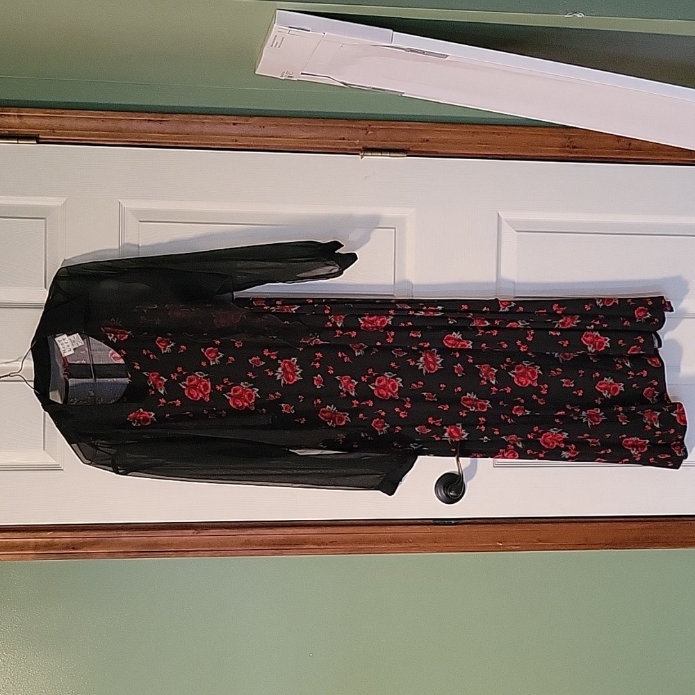 Vintage Juniors rose dress